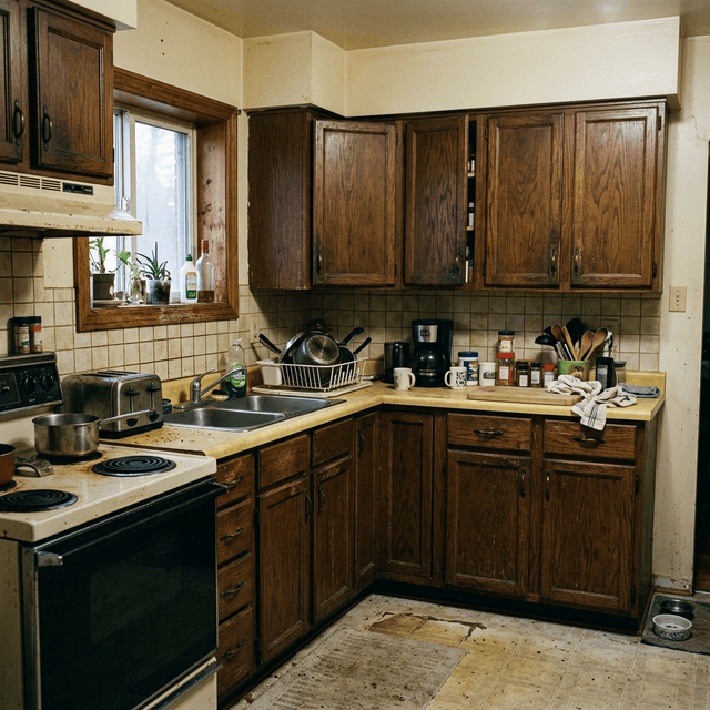 Kitchen Renovation — before